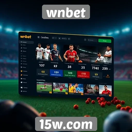 navegação intuitiva destaca a experiência do usuário no wnbet